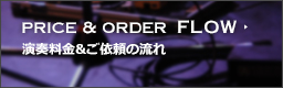 演奏料金・ご依頼の流れ